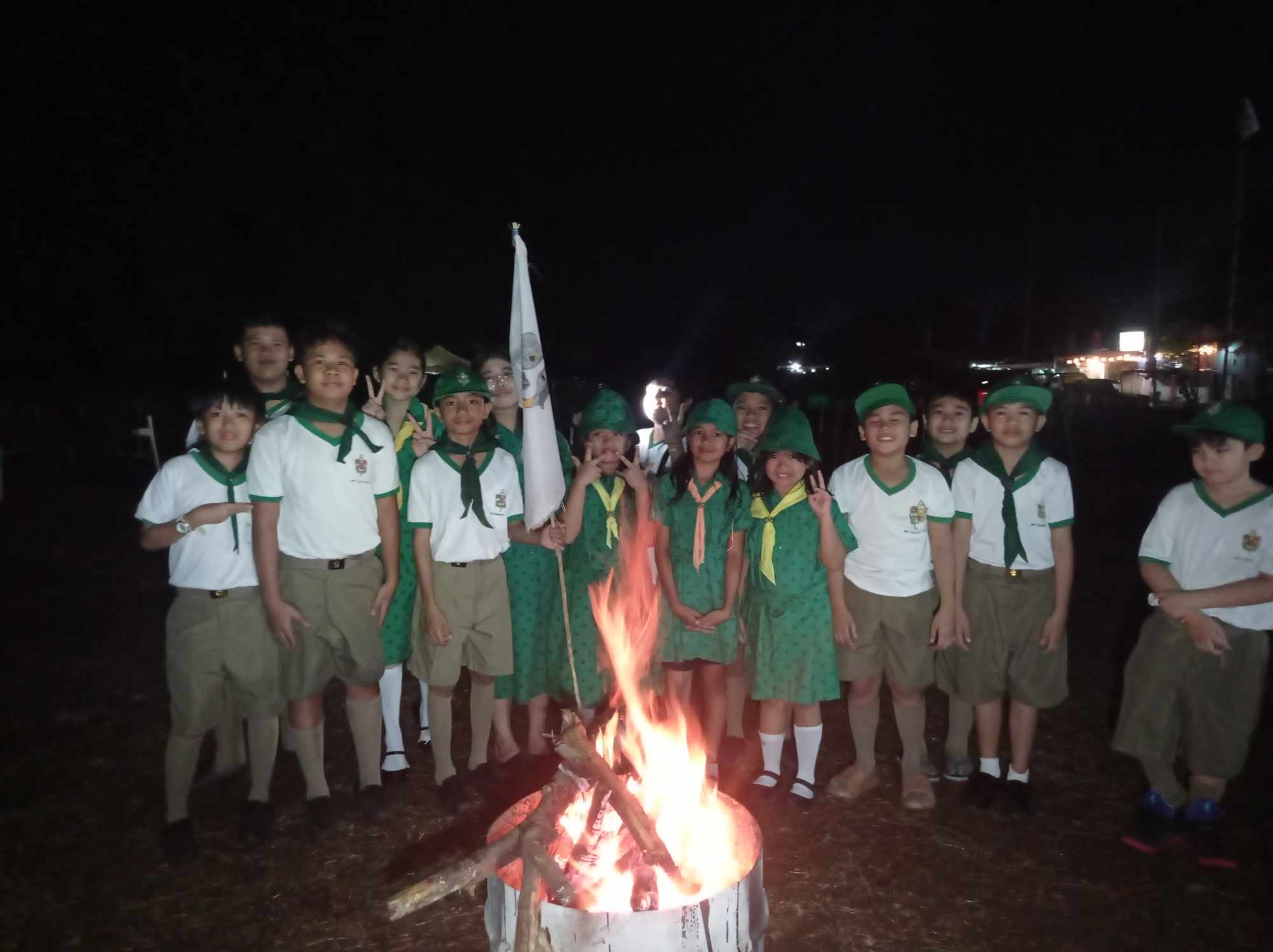 Campfire, Mud, and Games: Lucian Scouts Salute!